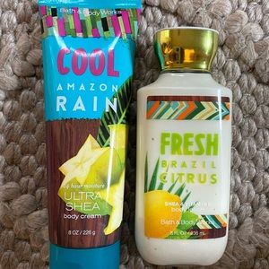 Bath & Body Works Ultra Shea Body Cream and Shea & Vitamin E Body Lotion
